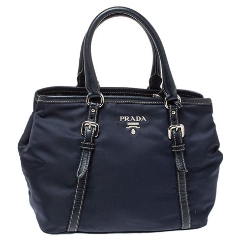 blue prada purse|navy blue Prada.